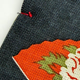 Tenugui Book with Kabuki, "Story of Japan" Cotton Fabric Picture Book from Japan