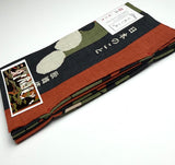 Tenugui Book with Kabuki, "Story of Japan" Cotton Fabric Picture Book from Japan