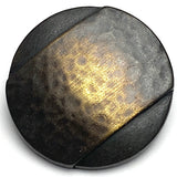 Banded Blended "Old" Brass Metal Button 15/16" / 24mm Shank Back, from JHB Germany # FJ-83
