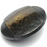 Banded Blended "Old" Brass Metal Button 15/16" / 24mm Shank Back, from JHB Germany # FJ-83