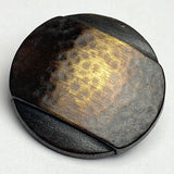 Banded Blended "Old" Brass Metal Button 15/16" / 24mm Shank Back, from JHB Germany # FJ-83