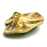Re-Stocked, Frog on Lilypad Enamel Button by Susan Clarke Designs 1" #SC-100