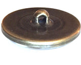 Treble Clef Button - Music - 1" Clear Shine Domed Shank Back #SK-2033A
