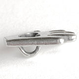 Heart and Hand 3/4" Danforth Pewter 19mm Shank Back # FJ-90