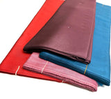 Four Mini Bolts of Vintage Kimono Lining Silk from Japan  ~4 Yards Each, Still Folded/Tied #413