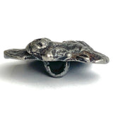 Ram's Head Pewter Button, 1" Shank Back 25mm USA-Made  # SW-306