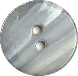 11/16" Silver-Gray Semi Rustic 18mm Shell, 2-Hole, Pack of 22 Buttons, #23-204