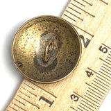 Mesa Sunflower 1" Brass with Large Shank Concho Button  #SW-313-IB-01
