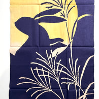 Moon Rabbit Tenugui Towel from Japan, 100% Cotton 13" x 36"