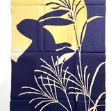 Moon Rabbit Tenugui Towel from Japan, 100% Cotton 13" x 36"
