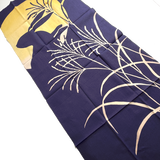 Moon Rabbit Tenugui Towel from Japan, 100% Cotton 13" x 36"
