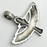 SALE, Isis Winged Goddess Large Pewter Pendant, 1-7/8" 48mm  # FJ-101