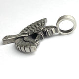 SALE, Isis Winged Goddess Large Pewter Pendant, 1-7/8" 48mm  # FJ-101