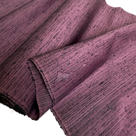 Two Trees, Two Mountains Black-Slubbed Mulberry Vintage Kimono Silk from Japan By the Yard #328