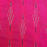 Sale, Hot Pink Feather-Arrow Ikat, Cotton Handloom from India, By the Yard  #TK-48