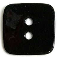 Black Square Shiny Agoya Shell 5/8" / 15.5mm Button #SK-1870