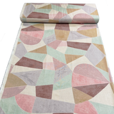 Shapes from Japan, Cotton/Linen Print, Bookhou / Kokka, 43" Wide, Per Yard, #2A