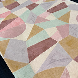 Shapes from Japan, Cotton/Linen Print, Bookhou / Kokka, 43" Wide, Per Yard, #2A