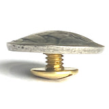 Re-Stocked, Authentic Indian Head Nickel SCREW-BACK 7/8"  #SW-32-SC