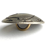 Southwest Bear Button 3/4" Nickel Silver 18mm with Large Shank #SW-322