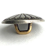 Mesa Sunflower Tiny 1/2" Concho Button 13mm with Large Shank Back, #SW-323-DT-01-ML