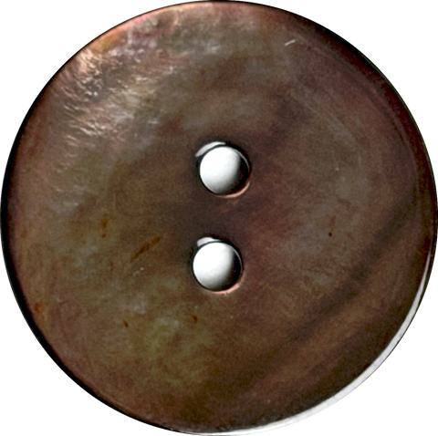 Re-Stocked, Dark Chocolate/Gray Iridescent Shiny Agoya Shell  3/4"-13/16" Per Button  #SK-1228