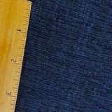 Hemp/Ramie Stiff Papery Indigo/Black Textured Crinkled Asa Jofu from Japan, by the Yard,  #331