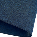 Hemp/Ramie Stiff Papery Indigo/Black Textured Crinkled Asa Jofu from Japan, by the Yard,  #331