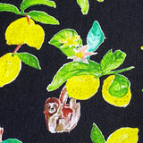 DEEPER SALE, Lemon Thief Cotton/Linen Lightweight Canvas from Japan, 42" Wide By the Yard