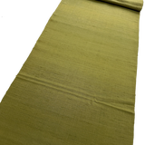 Green Slubby Vintage Kimono Silk, Still-Basted Ariaihari 12.5-yard BOLT from Japan  #414