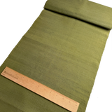 Green Slubby Vintage Kimono Silk, Still-Basted Ariaihari 12.5-yard BOLT from Japan  #414