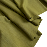 Green Slubby Vintage Kimono Silk, Still-Basted Ariaihari 12.5-yard BOLT from Japan  #414