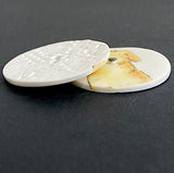SALE, Labrador Dog Porcelain Button - 1-1/2" Handmade Yellow Lab