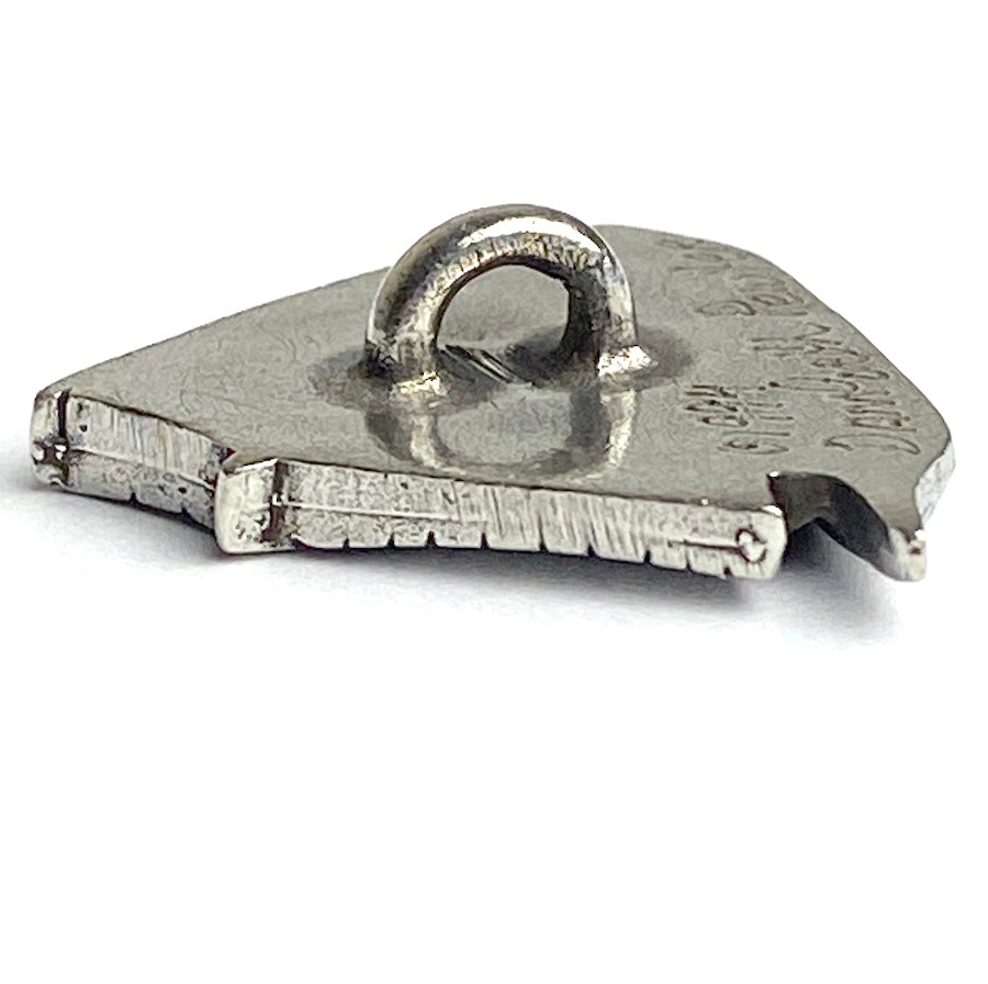 Running Low, Danforth Pewter Sailboat Button, # FJ-123 – The Button Bird
