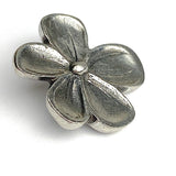 Posey Danforth Pewter Button, 15/16" USA, 24mm, Shank Back # FJ-124