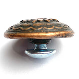 RE-STOCKED, Galisteo Sun Copper/Black Concho 13/16" Screwback  #SWM-25