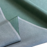 Green "Solid" Dot Print Komon Silk from Japan, Vintage Kimono Crepe By the Yard # 298