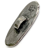 Butterflies Pewter Button, 28mm Toggle from Green Girl Studios 1-1//8", Shank Back  #G311