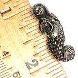 Siren/Mermaid Pewter Button 1-1/8" / 28mm from Green Girl Studios  #G-319