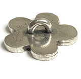 Yellow Flower Button from Danforth Pewter, 3/4"  #FJ-155
