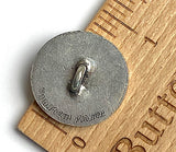 Create Button with Black, from Danforth Pewter, 13/16"  #FJ-159