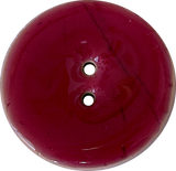 Re-Stocked Dark Pink Shiny Coconut 1-3/16" Two-Hole Button 30mm   #SK-1026