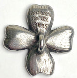 Dogwood Button from Danforth Pewter, 7/8"  #FJ-166
