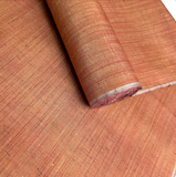 Terra Cotta Pumpkin Slubby-Textured Handwoven Tsumugi Kimono Silk from Japan By the Yard, #287