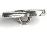 Baby Elephant Danforth Pewter Button, 3/4" Shank Back, USA Made, #FJ-173