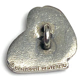 Baby Elephant Danforth Pewter Button, 3/4" Shank Back, USA Made, #FJ-173