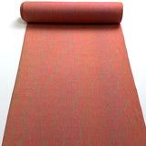 Dusty Coral/Brick, Hidden Sage Sticks, Liquid Drape Vintage Kimono Silk Crepe from Japan By the Yard,  #135