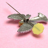 SALE, Angel Button with Wide-Open Wings by Susan Clarke 1-1/4"  #CH-577