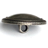 "Antique Iron" Shank Back Metal Button 7/8" / 23mm  #SWC-162