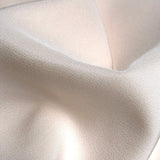 Solid Off-White Crepe, Vintage Kimono Silk from Japan By the Yard, #151